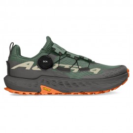 Altra Timp 5 Boa Verde Arancio- Scarpe Trail Running Uomo