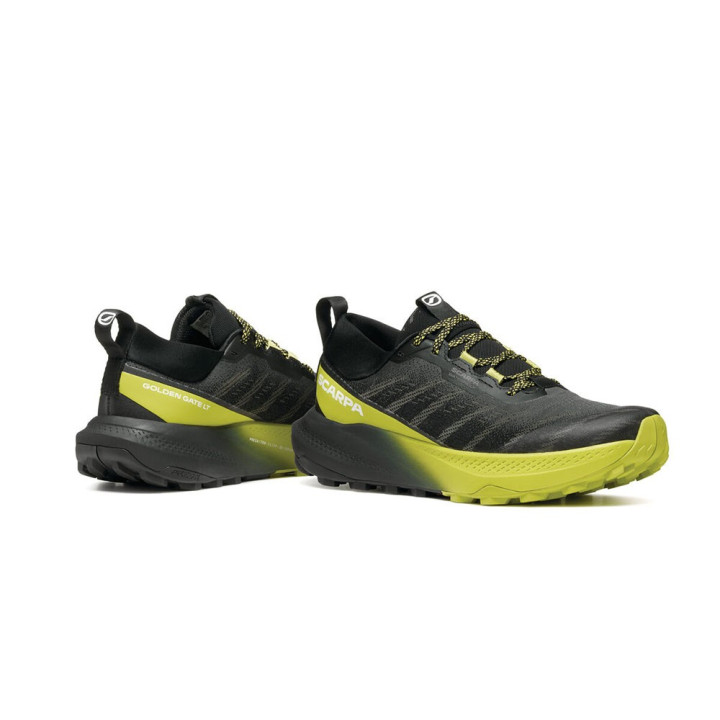 Scarpa Golden Gate Lt Nero Lime - Scarpe Trail Running Uomo