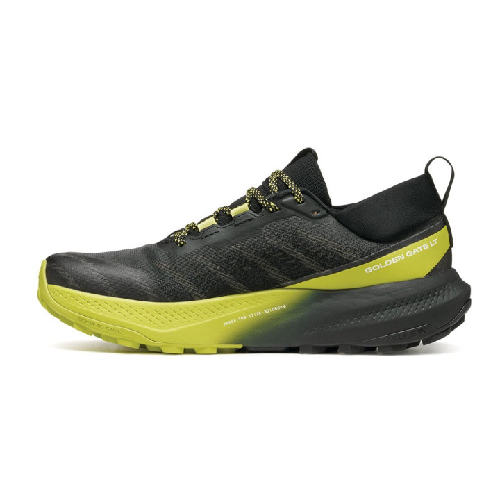 Scarpa Golden Gate Lt Nero Lime - Scarpe Trail Running Uomo