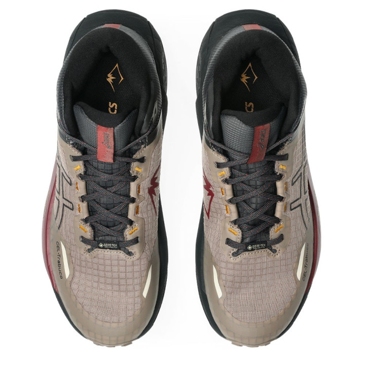Asics Gel-Trabuco Mt Gtx Taupe Grigio Graphite Grigio - Scarpe Trail Running Uomo