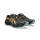 Asics Trabuco 14 Vintage Khaki Nero - Scarpe Trail Running Uomo