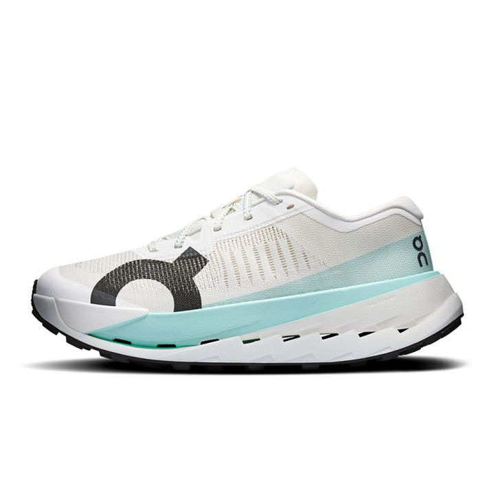 On Cloudultra Pro Ivory Celeste - Scarpe Trail Running Uomo