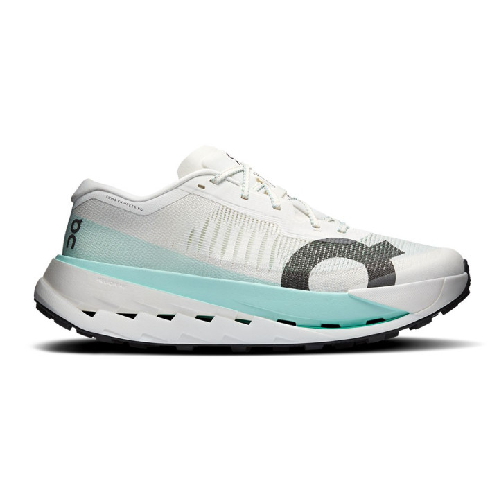 On Cloudultra Pro Ivory Celeste - Scarpe Trail Running Uomo