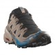 Salomon Speedcross 6 Gtx Nero Desert Tan Mykonos Blue - Scarpe Trail Running Uomo