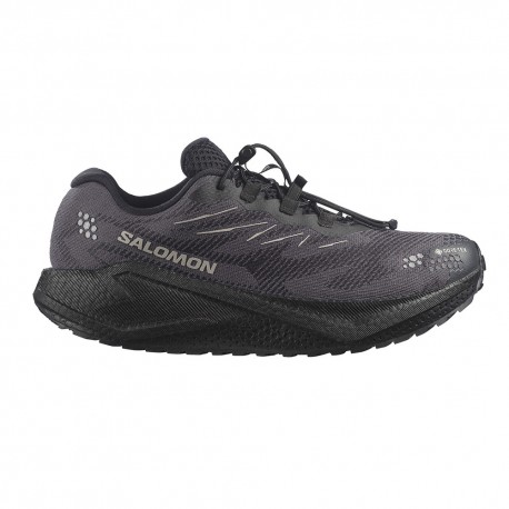 Salomon Aero Blaze 4 Grvl Gtx Nero Nero Paloma - Scarpe Trail Running Uomo