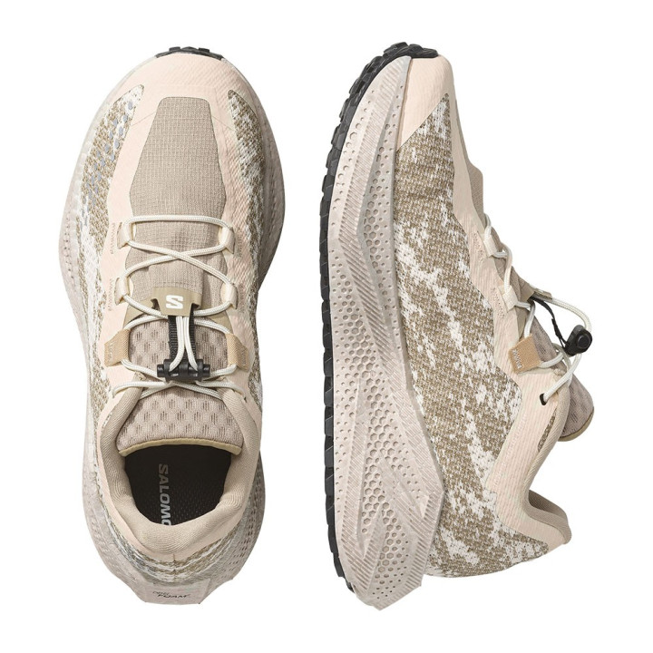 Salomon Aero Glide 4 Grvl Tapioca Desert Tan - Scarpe Trail Running Donna