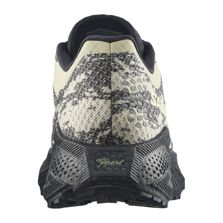 Salomon Aero Glide 4 Grvl Nero Sunny Lime - Scarpe Trail Running Uomo