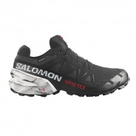 Salomon Speedcross 6 GORE-TEX 20 Years Nero Bianco Fiery Rosso - Scarpe Trail Running Uomo