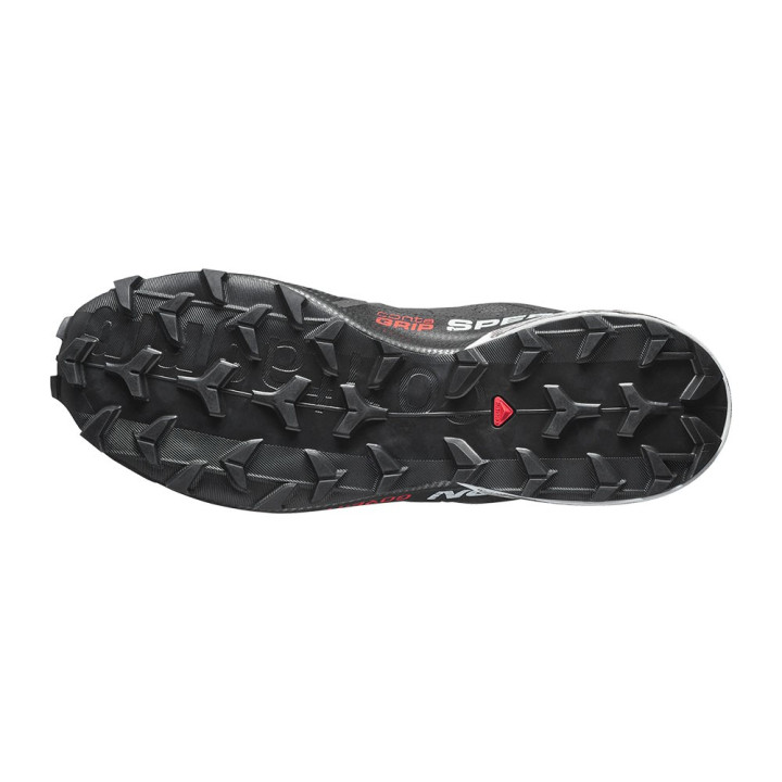 Salomon Speedcross 6 GORE-TEX 20 Years Nero Bianco Fiery Rosso - Scarpe Trail Running Uomo