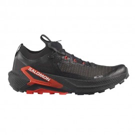 Salomon S Lab Genesis 2 Nero Fiery Rosso - Scarpe Trail Running Uomo