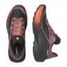 Salomon Genesis 2 Huckleberry Nero Rosso Arancio - Scarpe Trail Running Donna