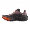 Salomon Genesis 2 Huckleberry Nero Rosso Arancio - Scarpe Trail Running Donna