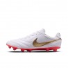 Nike Tiempo Ligera Pro Fg Bianco Rosso Oro - Scarpe Da Calcio Uomo
