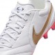 Nike Tiempo Ligera Pro Fg Bianco Rosso Oro - Scarpe Da Calcio Uomo
