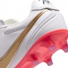 Nike Tiempo Ligera Pro Fg Bianco Rosso Oro - Scarpe Da Calcio Uomo