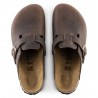 Birkenstock Boston Habana Oiled Lea Moro - Sandali Uomo