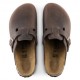 Birkenstock Boston Habana Oiled Lea Moro - Sandali Uomo