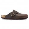 Birkenstock Boston Habana Oiled Lea Moro - Sandali Uomo