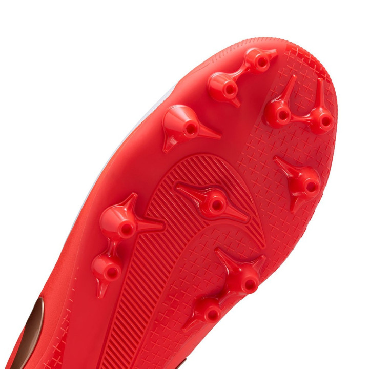 Nike Tiempo Maestro Acad Ag Bianco Rosso - Scarpe Da Calcio Uomo