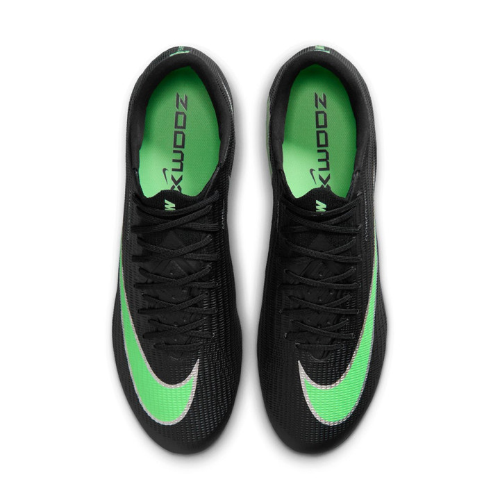 Nike Zoom Superfly 11 Elite Fg Nero Verde - Scarpe Da Calcio Uomo