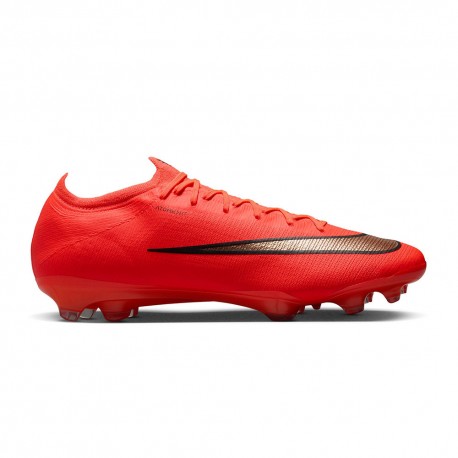 Nike Vapor 7 Elite Fg Rosso Oro - Scarpe Da Calcio Uomo