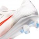 Nike Zoom Superfly 11 Pro Fg Bianco Rosso Oro - Scarpe Da Calcio Uomo
