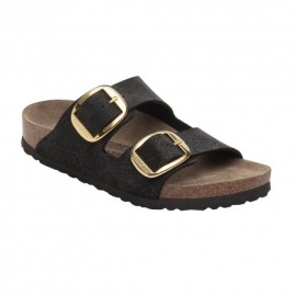 Birkenstock Arizona Big Buckle Python Nero - Sandali Uomo