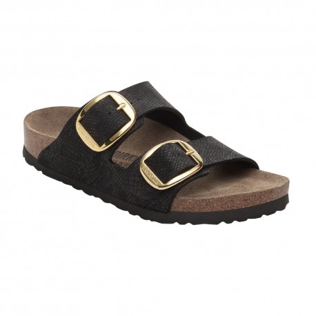 Birkenstock Arizona Big Buckle Python Nero - Sandali Uomo