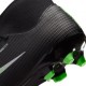 Nike Superfly 11 Acad Fg Mg Nero Verde - Scarpe Da Calcio Uomo
