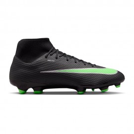 Nike Superfly 11 Acad Fg Mg Nero Verde - Scarpe Da Calcio Uomo