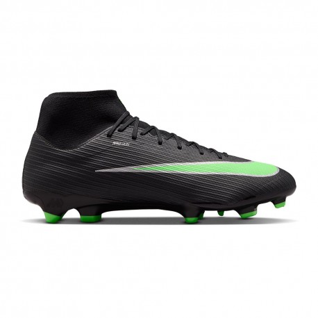 Nike Superfly 11 Acad Fg Mg Nero Verde - Scarpe Da Calcio Uomo