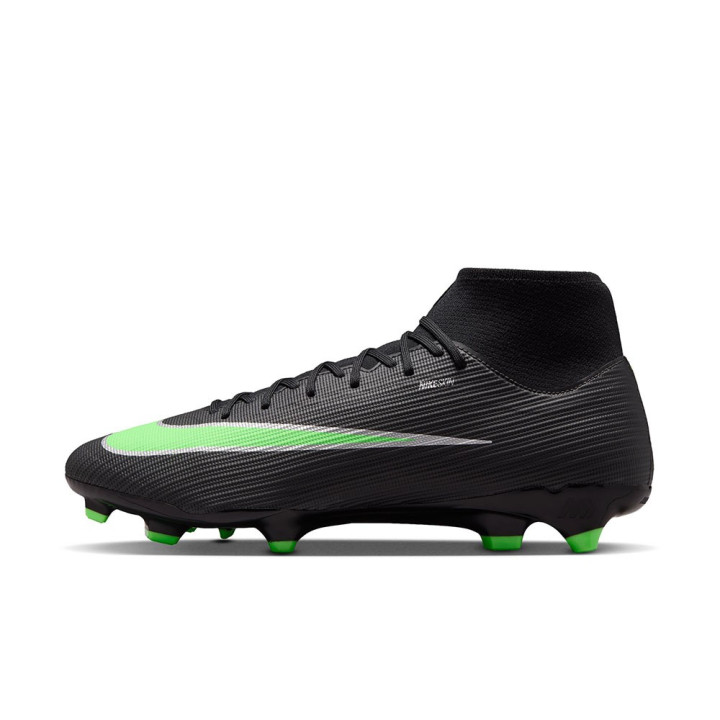 Nike Superfly 11 Acad Fg Mg Nero Verde - Scarpe Da Calcio Uomo