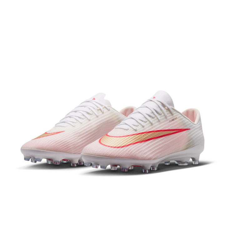 Nike Zoom Superfly 11 Pro Ag Bianco Rosso Oro - Scarpe Da Calcio Uomo