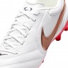 Nike Tiempo Ligera Pro Ag Bianco Rosso Oro - Scarpe Da Calcio Uomo