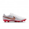 Nike Tiempo Ligera Pro Ag Bianco Rosso Oro - Scarpe Da Calcio Uomo