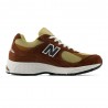 New Balance 2002 Mesh Suede Marrone Ocra - Sneakers Uomo