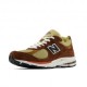 New Balance 2002 Mesh Suede Marrone Ocra - Sneakers Uomo