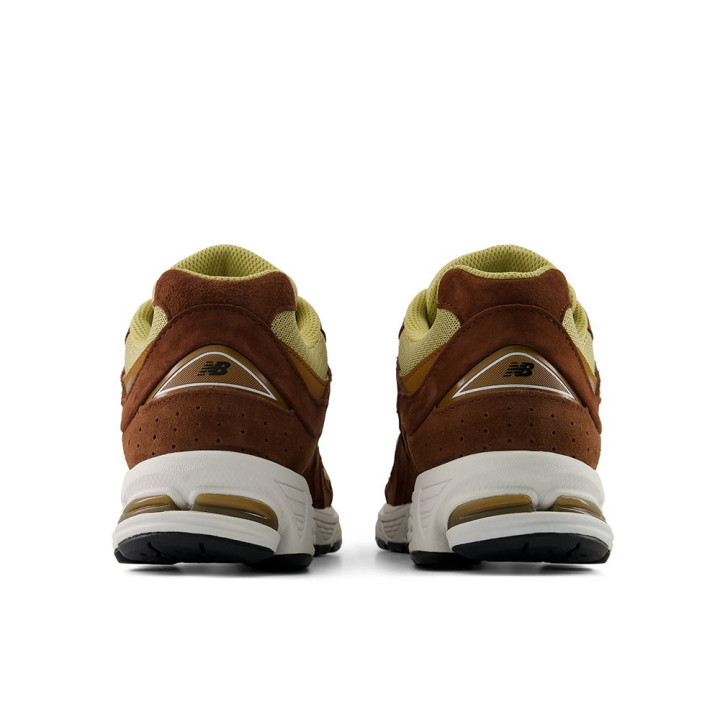 New Balance 2002 Mesh Suede Marrone Ocra - Sneakers Uomo