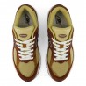 New Balance 2002 Mesh Suede Marrone Ocra - Sneakers Uomo