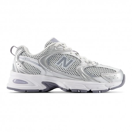 New Balance 530 Mesh Grigio Argento - Sneakers Donna