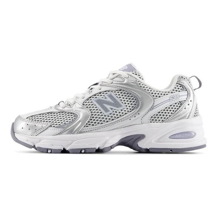 New Balance 530 Mesh Grigio Argento - Sneakers Donna
