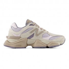 New Balance 9060 Mesh Grigio Viola - Sneakers Donna