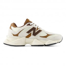New Balance 9060 Mesh Marrone Bianco - Sneakers Uomo