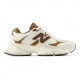 New Balance 9060 Mesh Marrone Bianco - Sneakers Uomo
