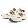 New Balance 9060 Mesh Marrone Bianco - Sneakers Uomo