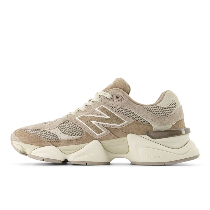 New Balance 9060 Mesh Sabbia Marrone - Sneakers Donna