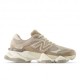 New Balance 9060 Mesh Sabbia Marrone - Sneakers Donna