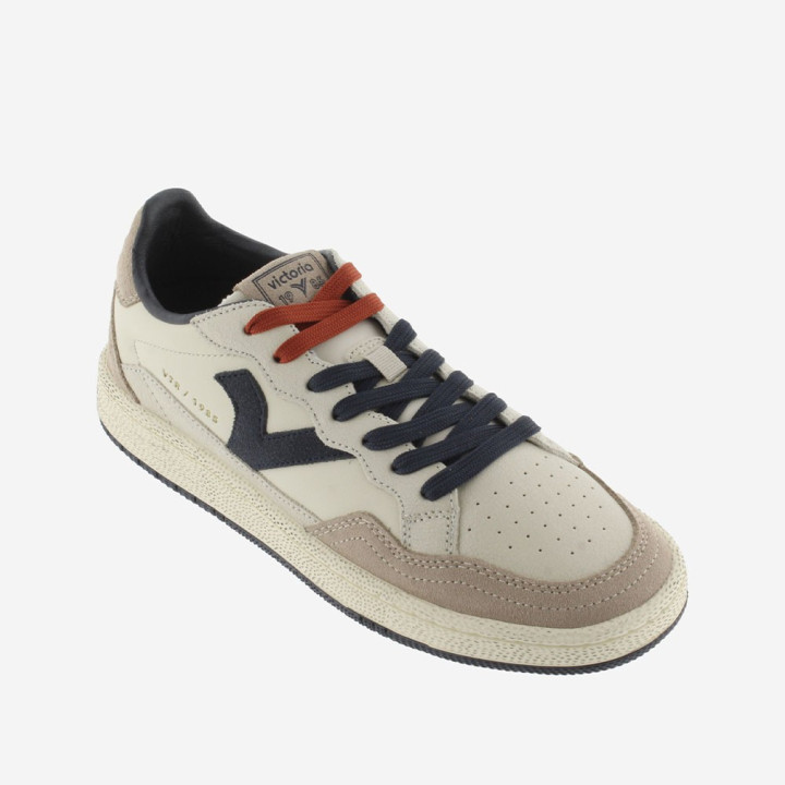 Victoria Smash Lea Bianco Blu - Sneakers Uomo