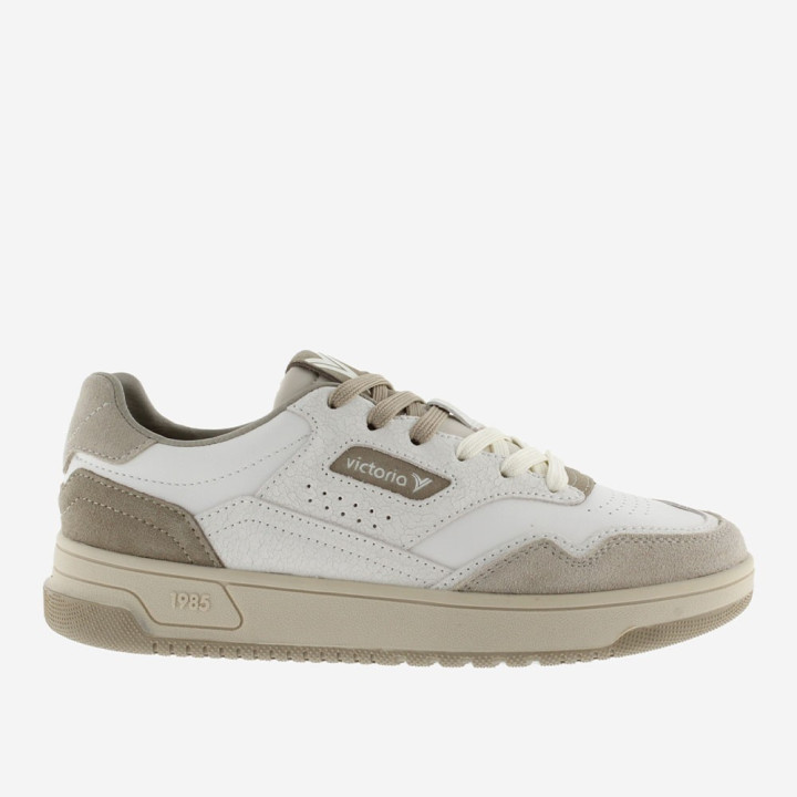 Victoria C80 Lea Bianco Grigio - Sneakers Donna