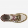 Victoria Seul Lea Bianco Metallic Argento - Sneakers Donna